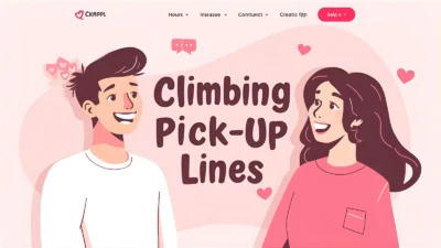 Climbing Pick-Up Lines