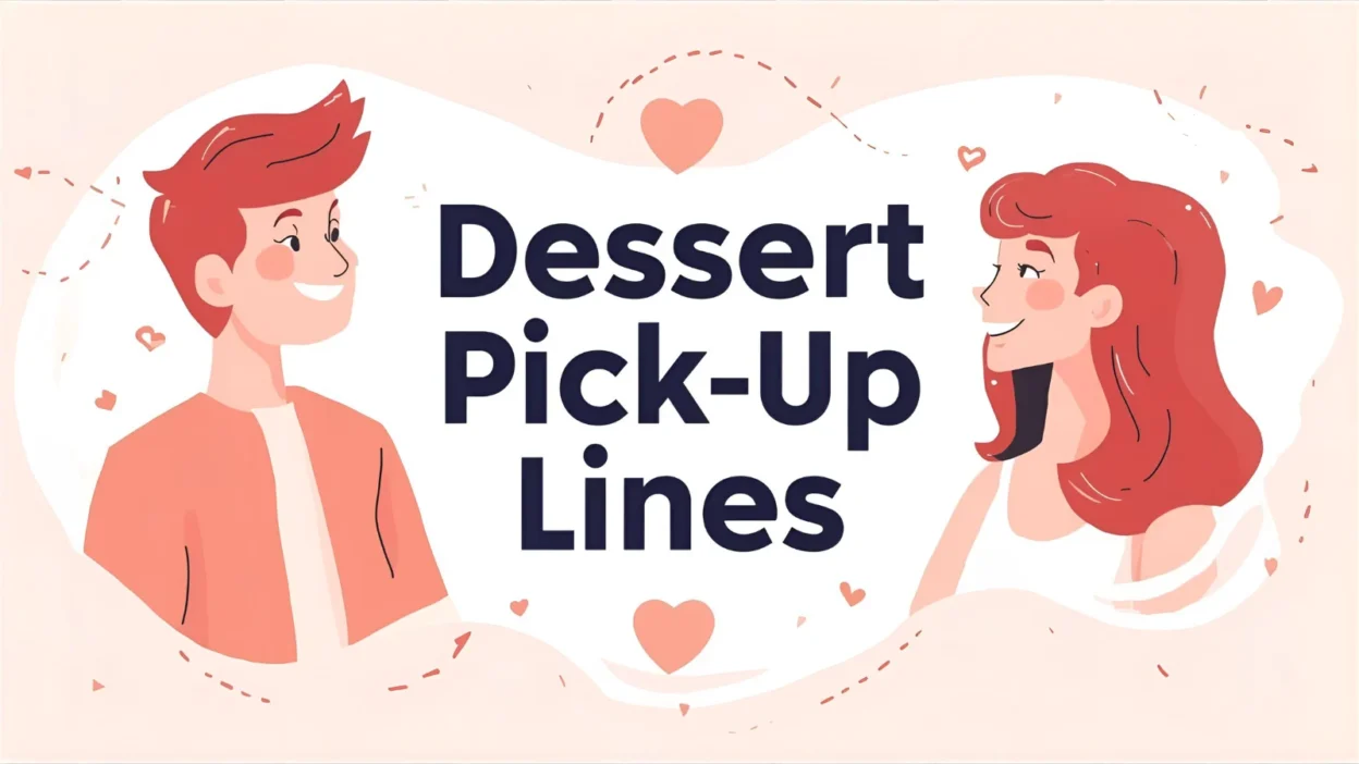 Dessert Pick-Up Lines