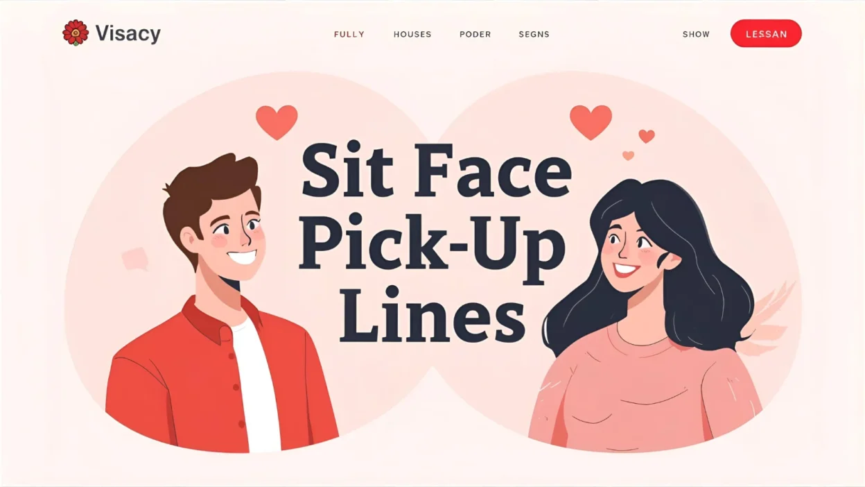 Sit Face Pick-Up Lines