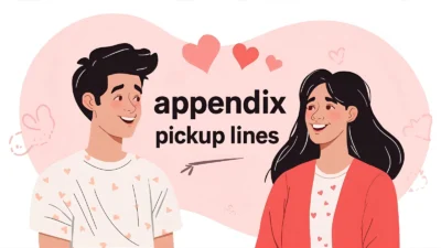 appendix pickup lines