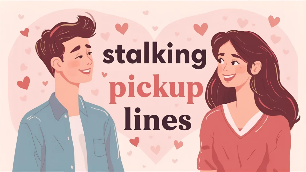 Stalking Pick-Up Lines