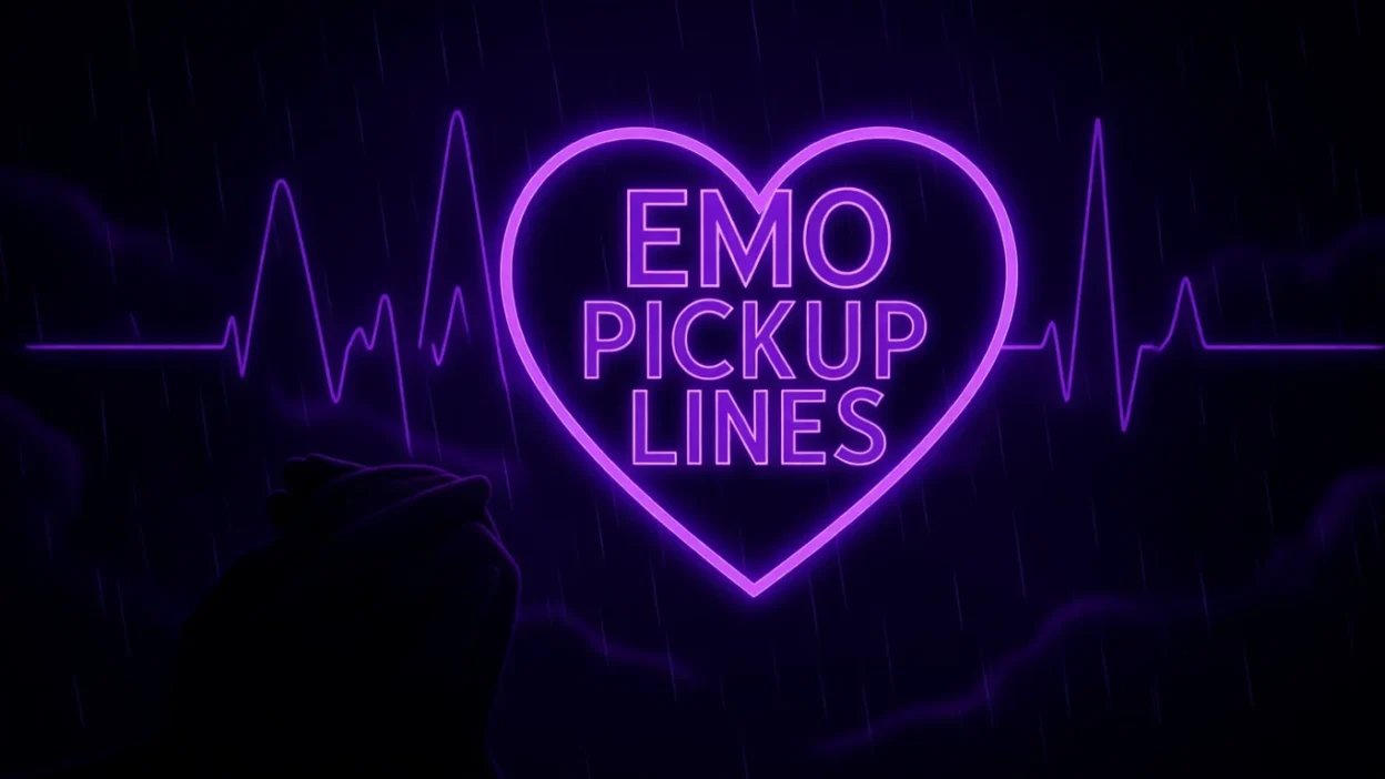 emo pickup lines