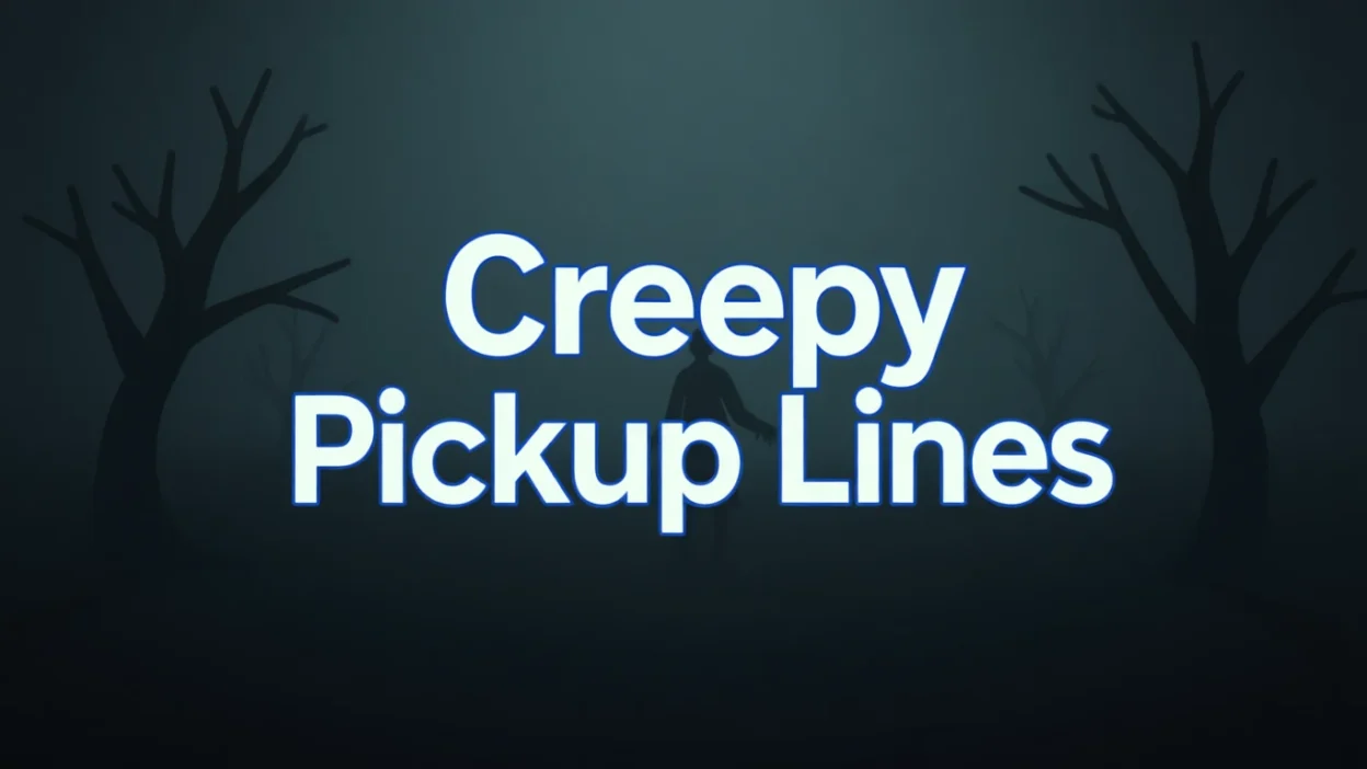 creepy pickup lines