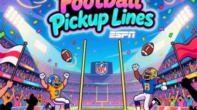 nfl football pickup lines