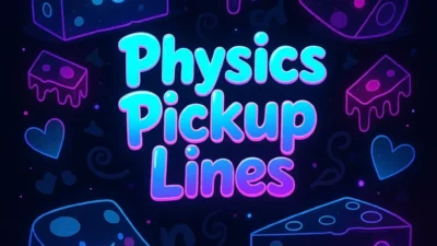 Physics Pickup Lines