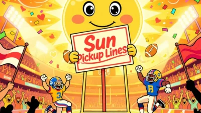 sun pickup lines