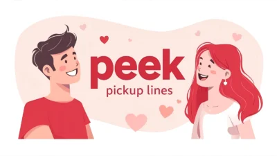 peek pickup lines