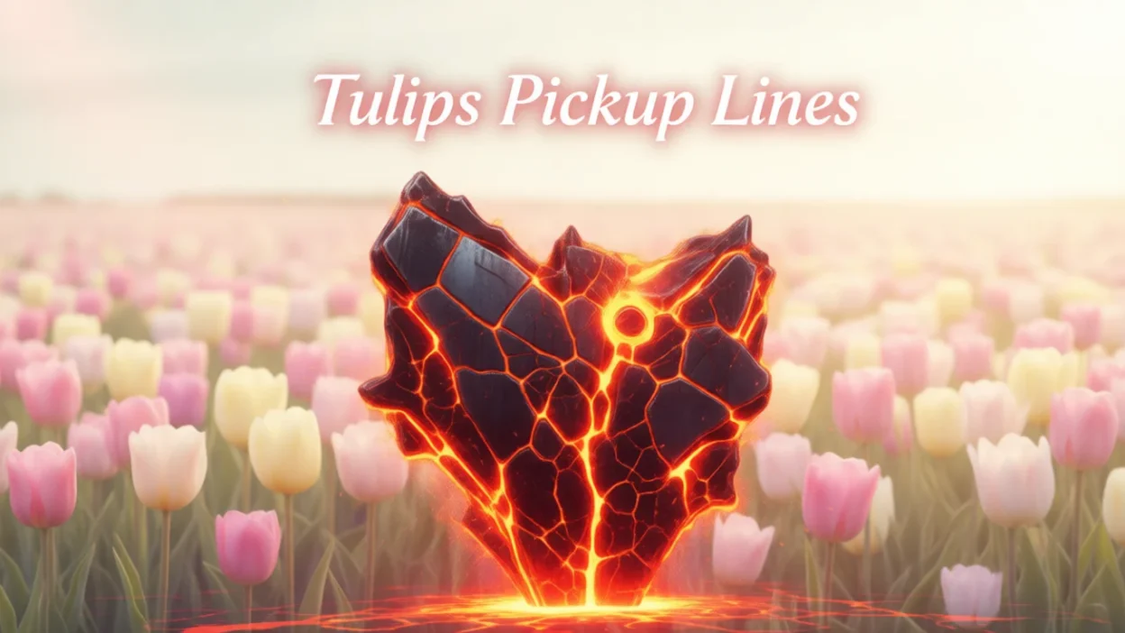 tulips pickup lines