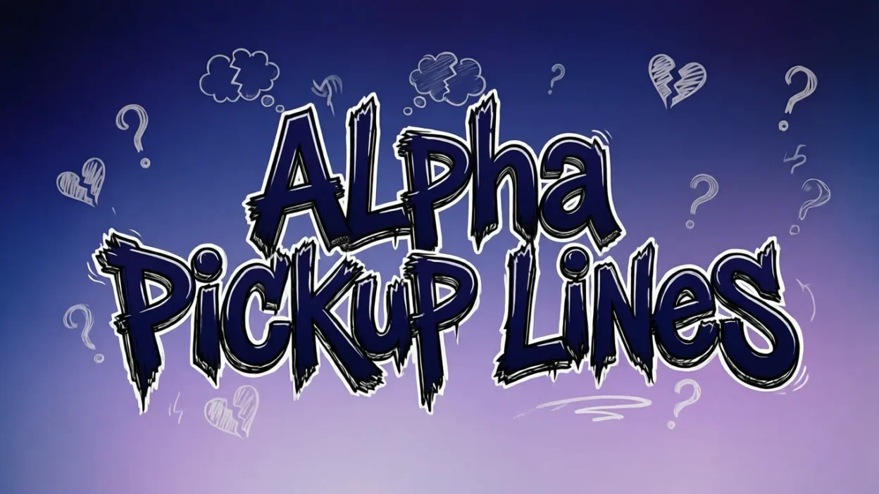 Alpha Pickup Lines