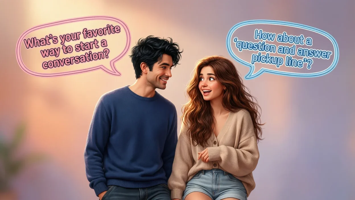 Question and Answer Pickup Lines