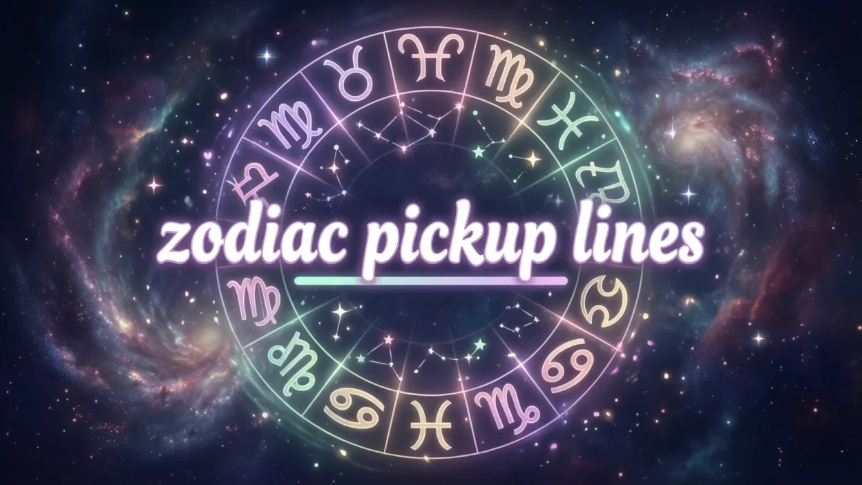 Zodiac Pickup Lines