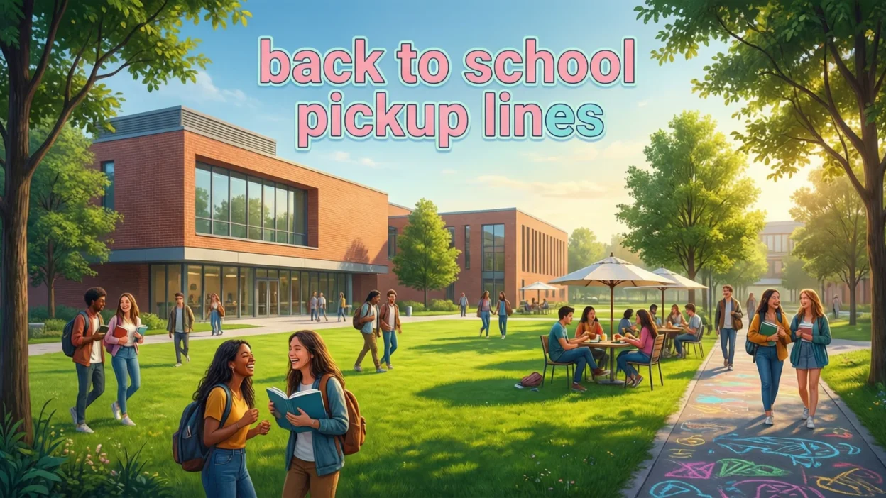 Back to School Pickup Line