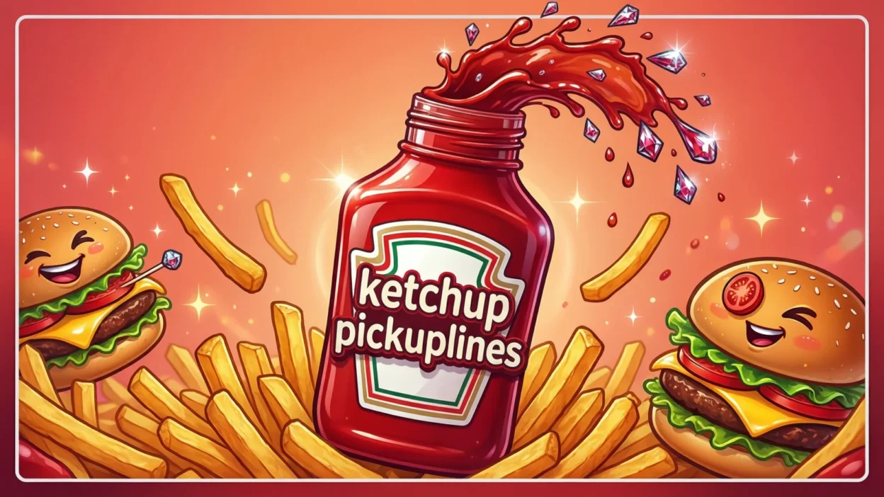 Ketchup Pickup Lines