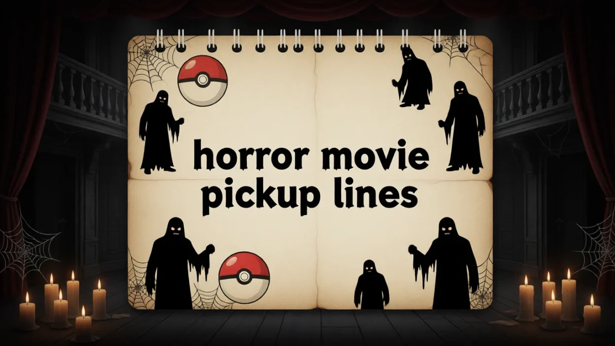 Horror Movie Pickup Lines