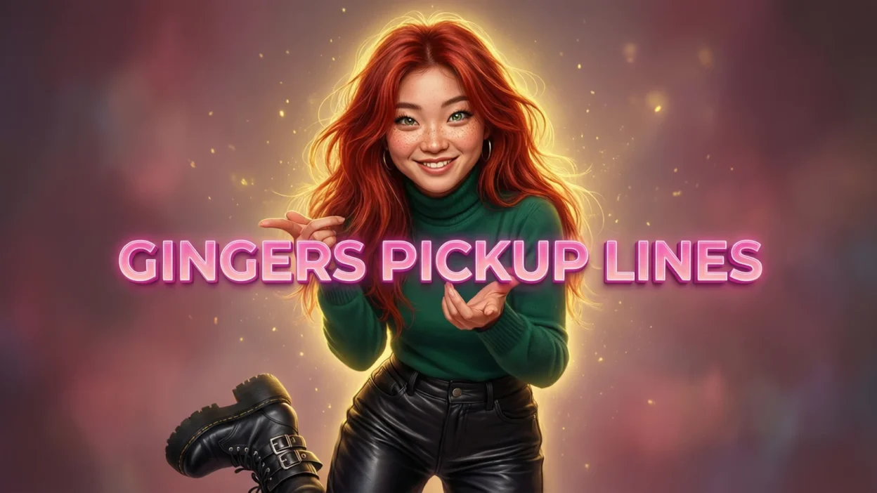 gingers pickup lines