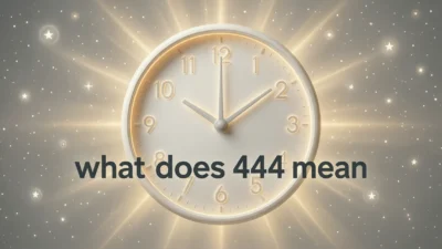 What Does 444 Mean