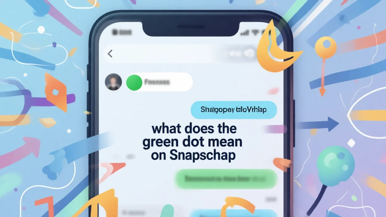 What Does the Green Dot Mean on Snapchat