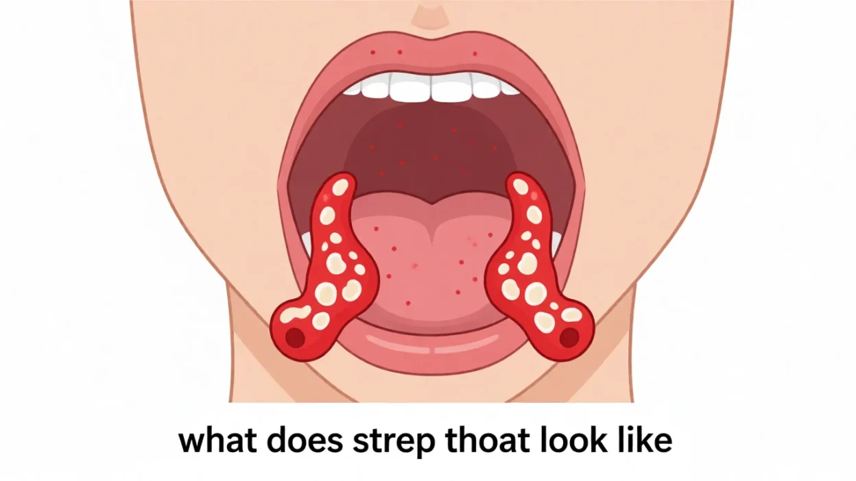What Does Strep Throat Look Like