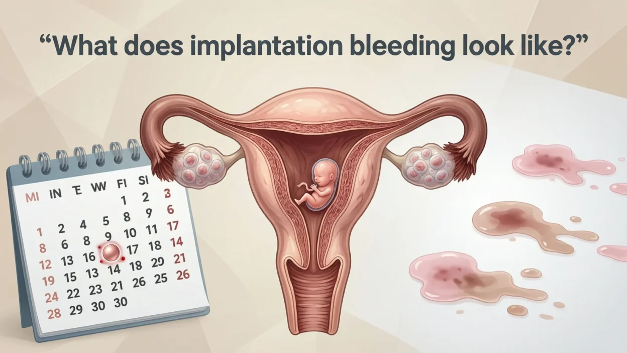 What Does Implantation Bleeding Look Like