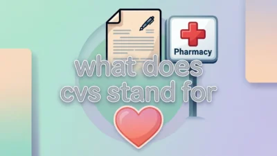 What Does CVS Stand For