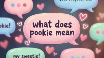 What Does Pookie Mean