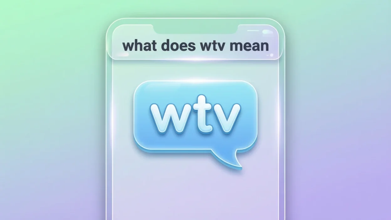 What Does WTV Mean
