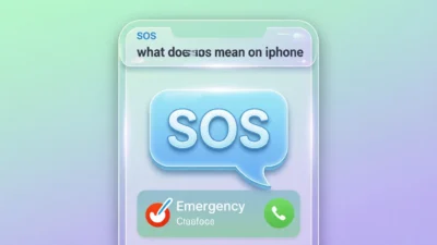 What Does SOS Mean on iPhone