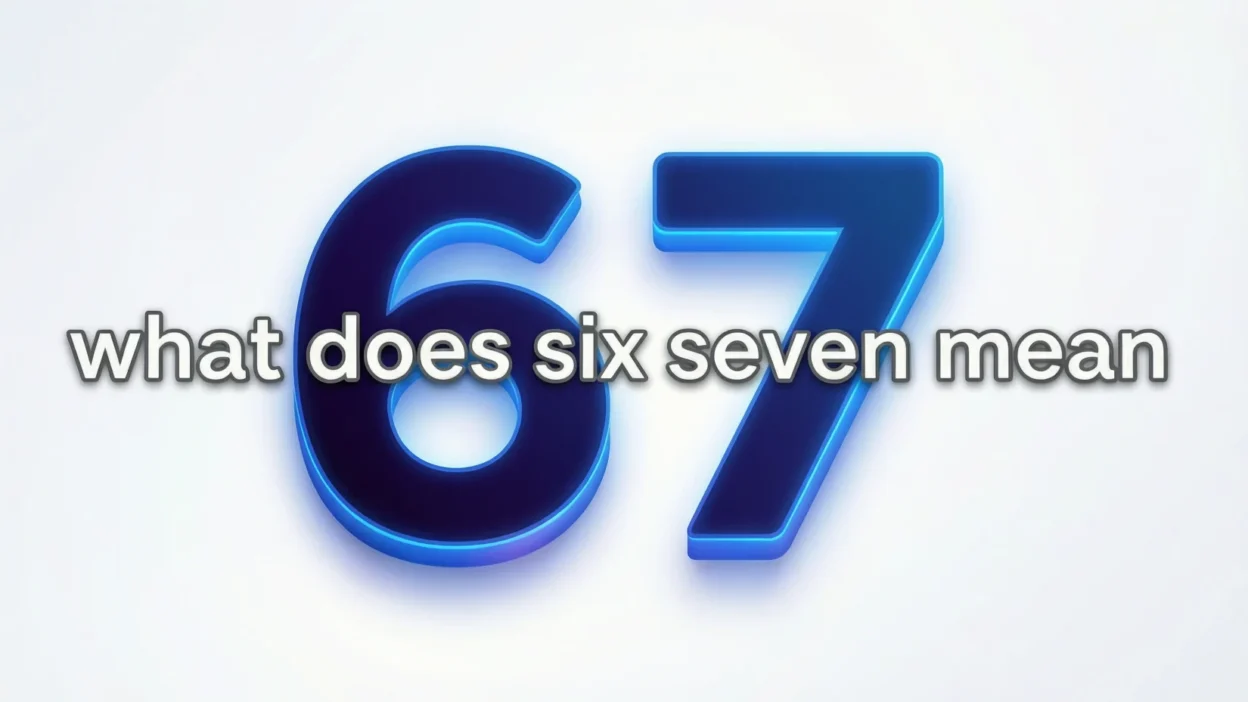 What Does Six Seven Mean