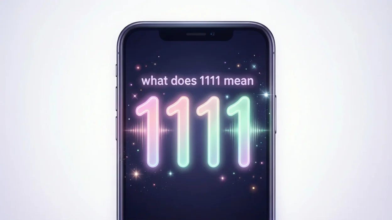 What Does 1111 Mean