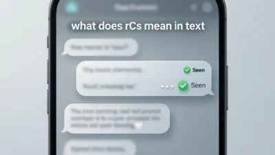 What does rcs mean in text