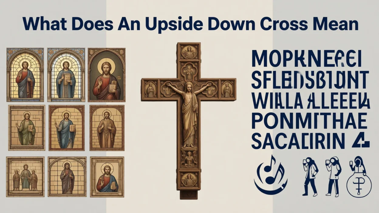 What Does An Upside Down Cross Mean